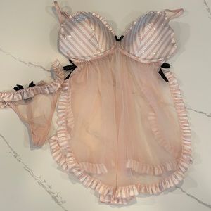Light pink/white Lingerie